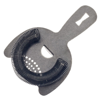 Barfly Fine Mesh Spring Strainer, Black