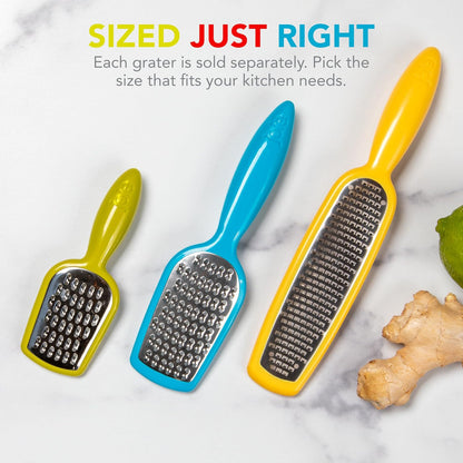 Joie Tower Grater, Double Sided, Stainless Steel, Dishwasher Safe, BPA Free, Kitchen Tool, 1 Count
