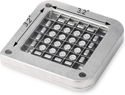 New Star Food Service 42313 Commercial Restaurant French Fry Cutter with Suction Feet, 1/2-Inch
