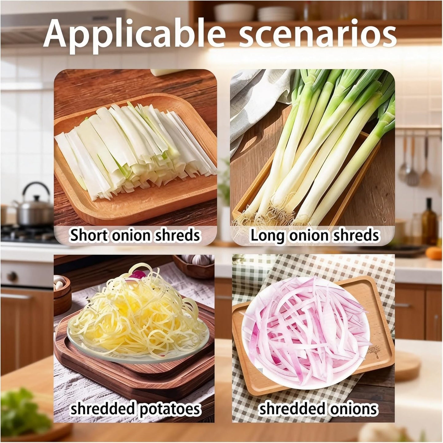 Stainless Steel Multi-purpose Julienne Peeler,Vegetable Julienne Slicer With Handle and Hanging Hole(2pcs)