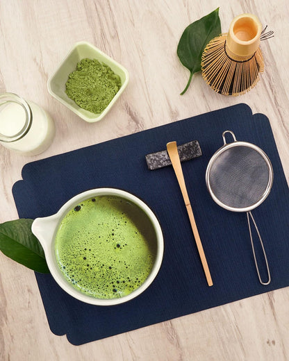 Joiish Matcha Whisk Set, Matcha Kit 10-Pcs, Bamboo Whisk and Ceramic Bowl with Spout & Measuring Spoon & Cup, Japanese Ceremony Matcha Tea Powder Making Tools, Light Green