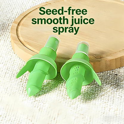 2-Pack Lemon Juice Sprayer, Manual Orange Juice Citrus Spray for fresh flavor, Lemon Squeezer for Salad, Kitchen Gadgets