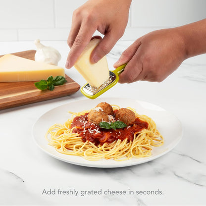 Joie Tower Grater, Double Sided, Stainless Steel, Dishwasher Safe, BPA Free, Kitchen Tool, 1 Count