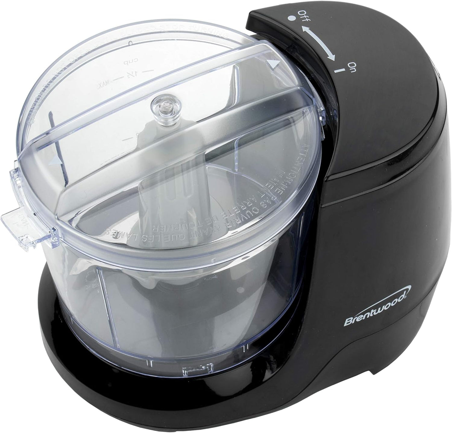Brentwood MC-109BK 1.5 Cup Mini Food Chopper, Black