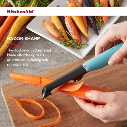 KitchenAid Gourmet Euro Peeler, 8.7-Inch, Black