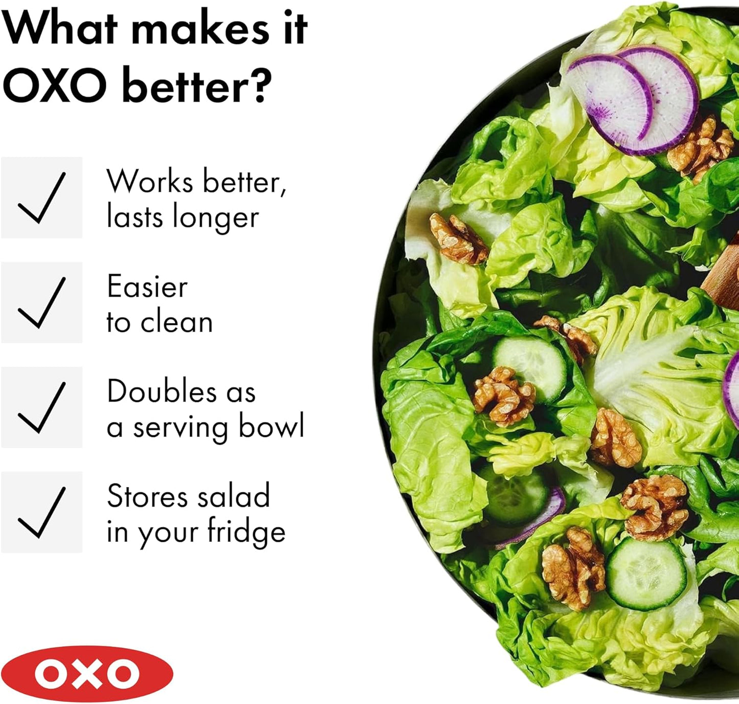 OXO Steel Salad Spinner