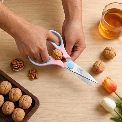 Mr. Pen- All Purpose Kitchen Shears with Protective Sheath, 8 Inch, Dishwasher Safe, Stainless Steel Food Scissors with Micro-Serrated Blades, Soft Grip Comfort Handle, Durable Utility Kitchen Shears