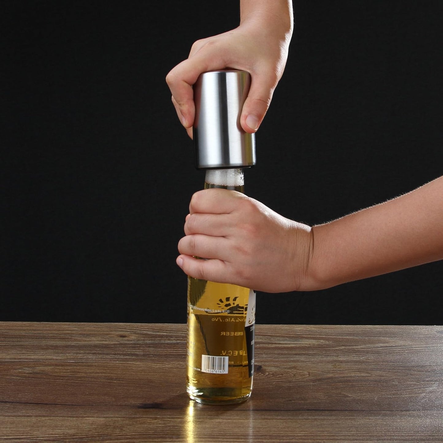Automatic Bottle Opener, No Cap Can Escape