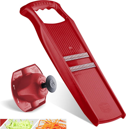 BORNER Roko PowerLine | Vegetable Grater Börner - Quality Made in Germany, Color:Orange