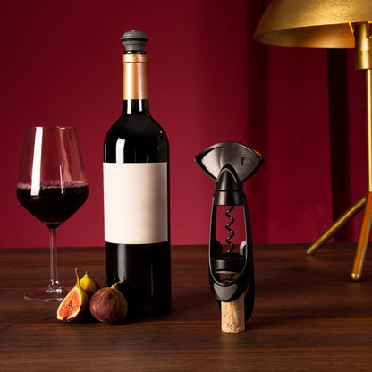 Vacu Vin 68425606 Winged Corkscrew Gift Pack, Stainless Steel