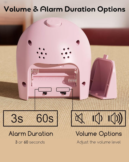 BellMan Visual Timer with Pause Button, 60 Minute Countdown Rainbow Timer for Kids and Adults with Silent Operation, Study and Meetings Time Management Tool, Design for Home, Office and Gift, White