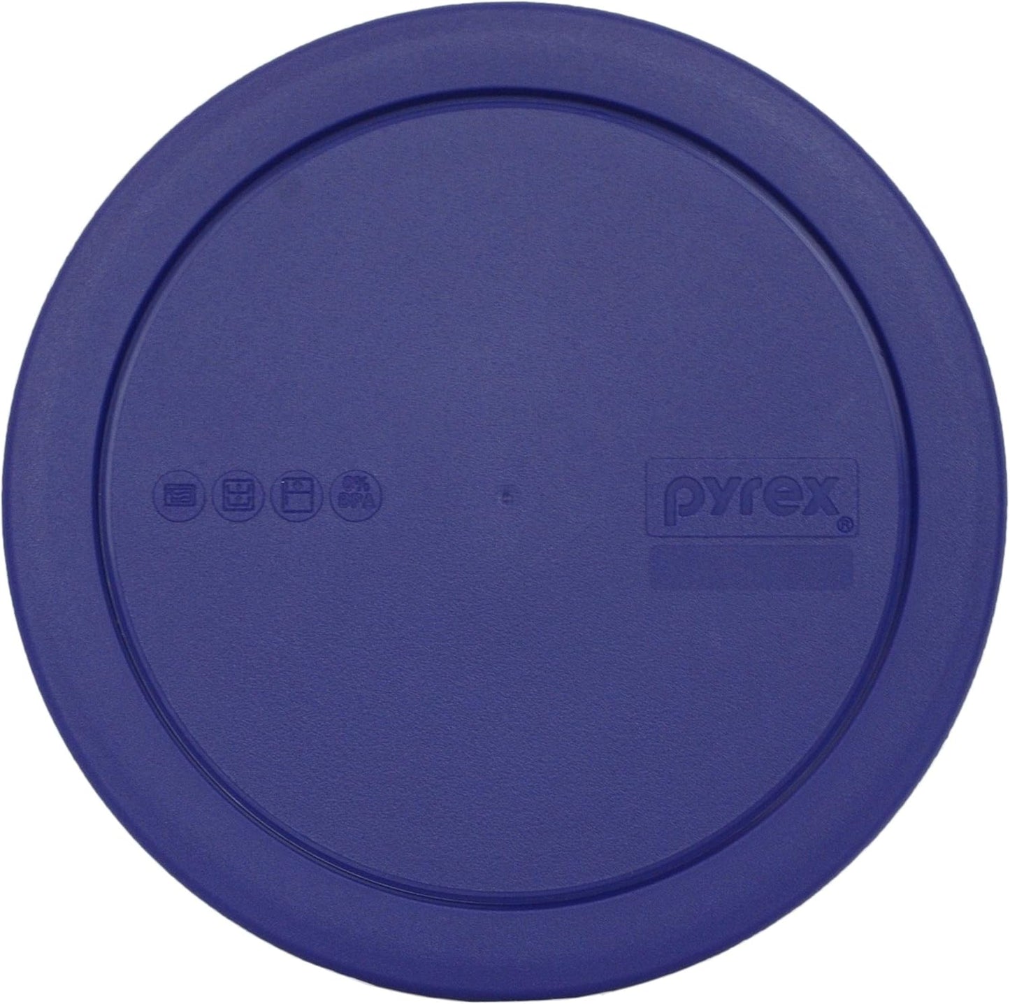 Pyrex (1) 325-PC Blue 2.5Qt, (1) 323-PC Red 1.5Qt (1) 322-PC Blue 1Qt Mixing Bowl Lids - Made in the USA