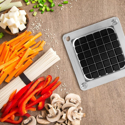 Replacement Chopper Blade Commercial Vegetable Chopper Dicer Stainless Steel Blade for Fruit Cutting Machine Tomato French Fries Cutter (3/8″ Blade)