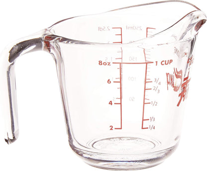 Anchor Hocking 2 Piece Glass Measuring Cup Set