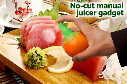 2-Pack Lemon Juice Sprayer, Manual Orange Juice Citrus Spray for fresh flavor, Lemon Squeezer for Salad, Kitchen Gadgets