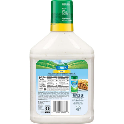 Hidden Valley Original Ranch Light Topping and Dressing, Gluten Free, 36 Ounce Bottle (Package May Vary)