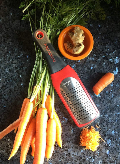 Microplane Artisan Series Cheese Grater and Zester (Coarse, White)