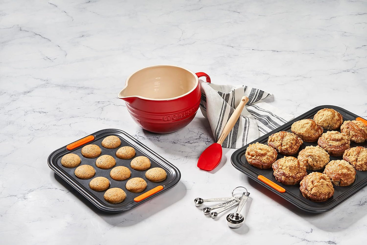 Le Creuset Stainless Steel Measuring Spoons, Set of 5