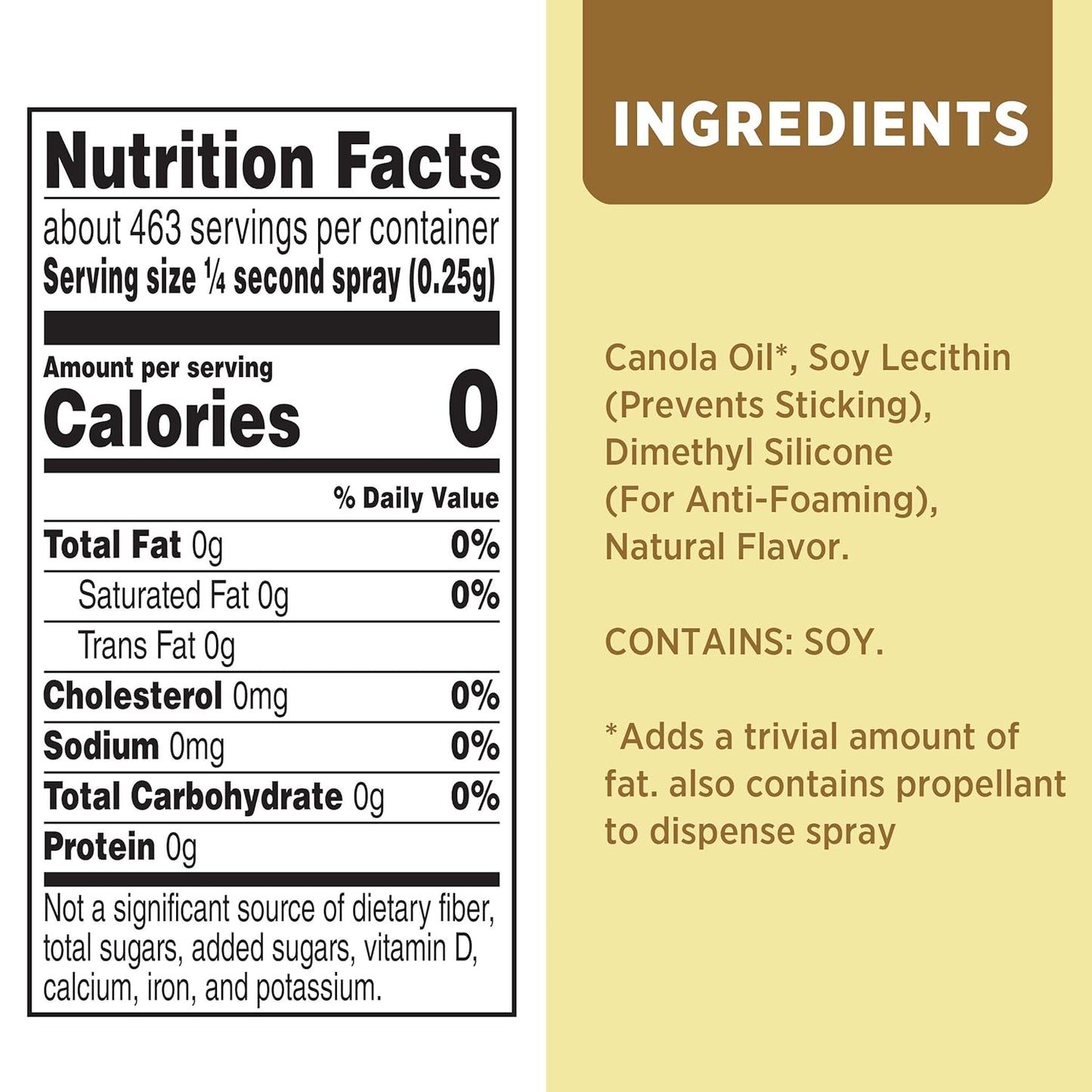 PAM Non Stick Olive Oil Cooking Spray, 5 oz.