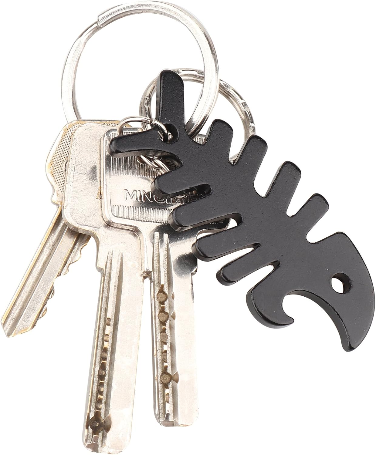 SWATOM Shark Keychain Zinc Alloy Bottle Opener Beer Opener Tool Key Tag Chain Ring Accessories