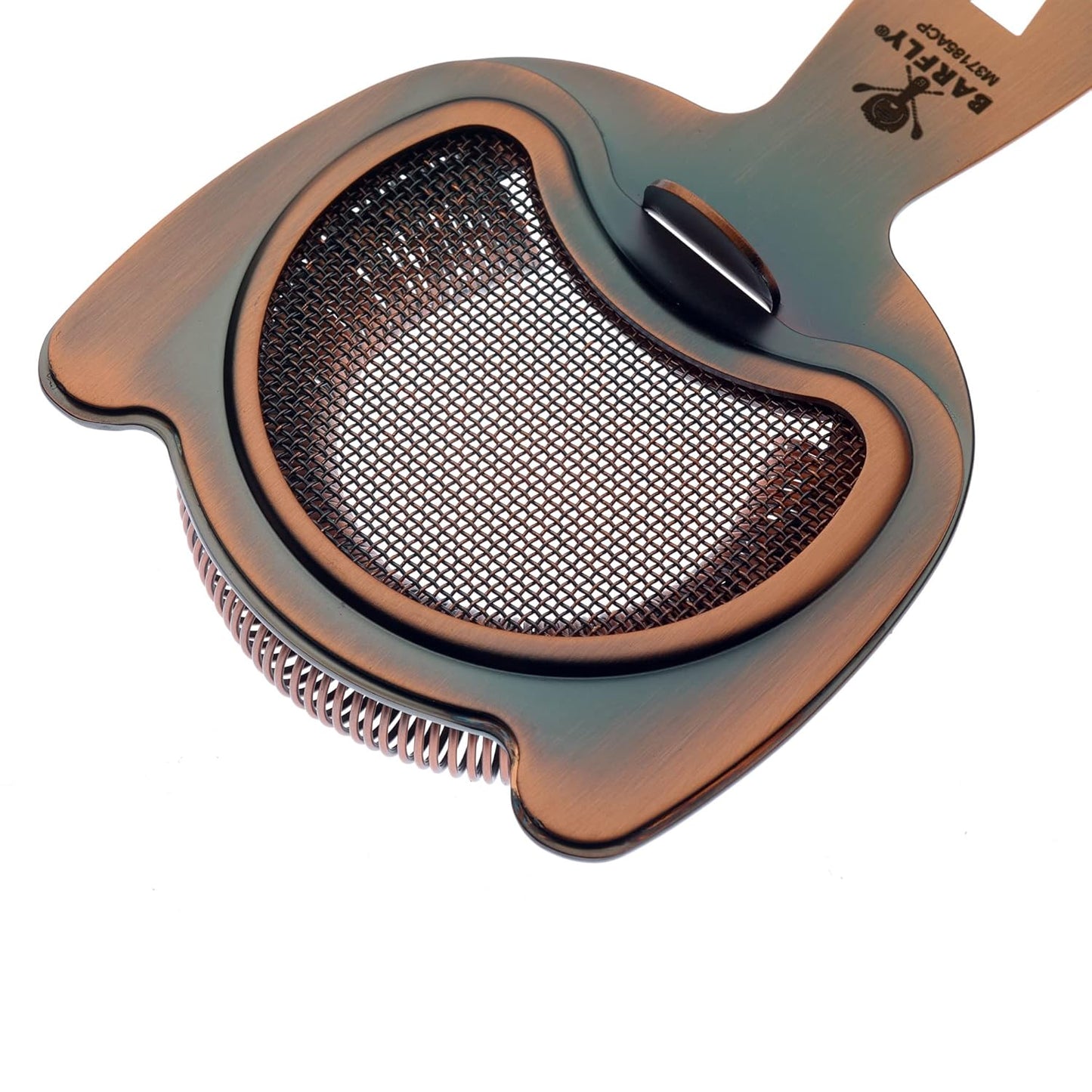 Barfly Fine Mesh Spring Strainer, Black