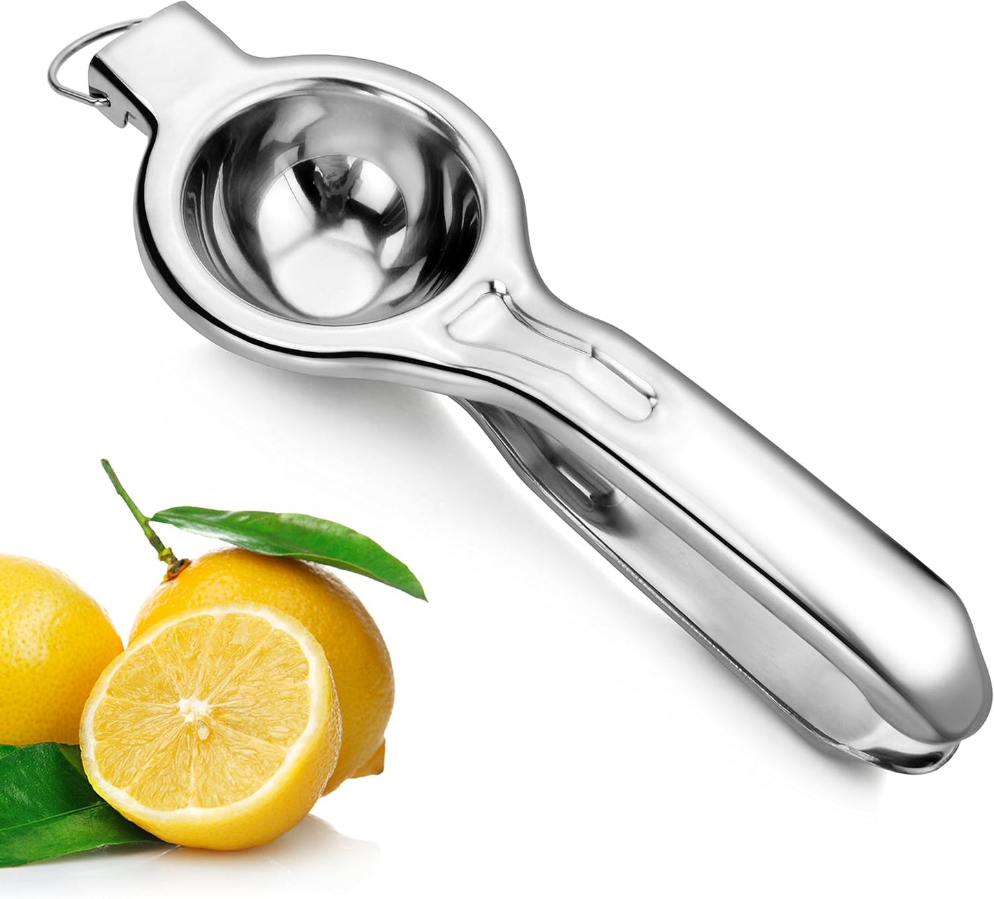New Star Foodservice 42856 Enameled Aluminum Lemon Squeezer, Yellow