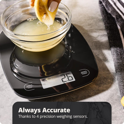 Greater Goods Food Scale – Digital Kitchen Scale, 1g Precision, Easy-Tare & Quick Conversion, Slim Compact Design, Durable & Portable | Ideal for Cooking, Baking & Meal Prep