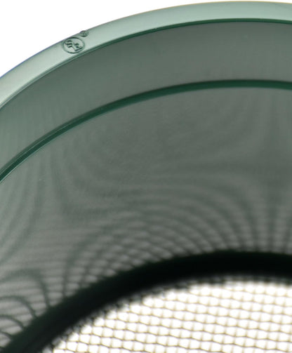 SE 5.5 Inch Mini Stackable Classifier Gold Prospecting Pan - 50 Holes/Square Inch Stainless Steel Mesh Sifting Pan, Green