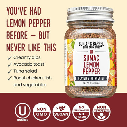 Burlap & Barrel Black Garlic Powder – Rich, Savory Flavor – Perfect for Roasted Proteins & Vegetables – Black Garlic Seasoning – As Seen On Shark Tank - 2.2oz Jar