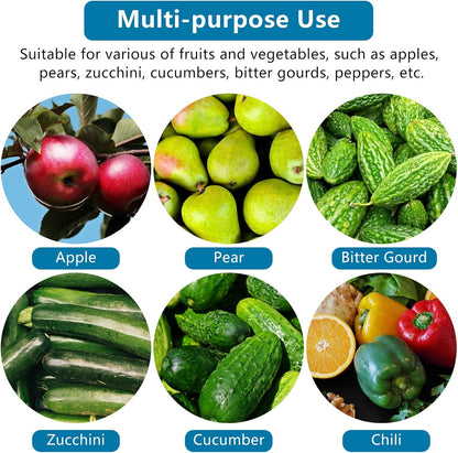 2 Pieces Jalapeno Pepper Corer Zucchini Cucumber Corer Remover with Serrated Slice and Rubber Handle Seed Remover or Slice Off Vegetables Tops for Kitchen