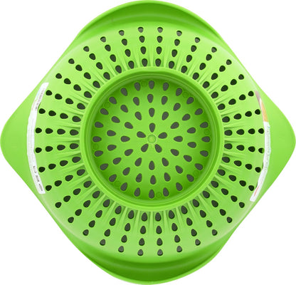 Preserve Small Colander, Made from Recycled Plastic, 1.5 Quart Capacity, Red