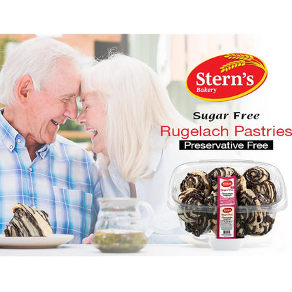 Sugar Free Pastries | Chocolate Croissant Chocolate Babka Bread | Breakfast Pastry | Dairy & Nut Free | Preservative Free | Unique for Holidays & Birthdays | 10 oz Stern’s Bakery
