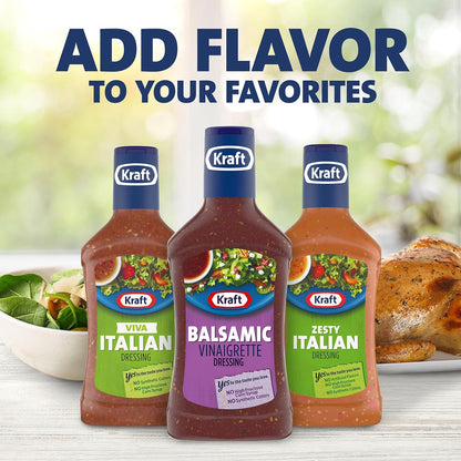 Kraft Balsamic Vinaigrette Salad Dressing (16 fl oz Bottle)