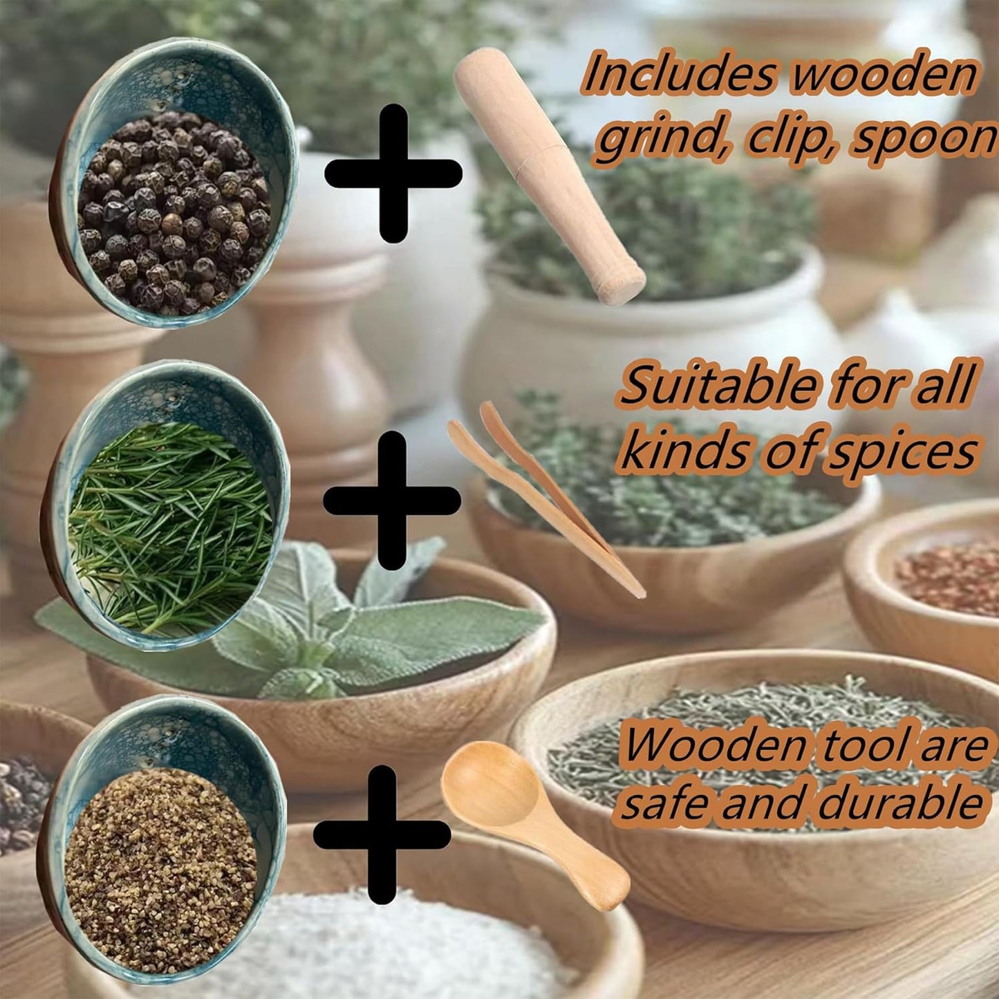 Pottery Herb Stripper Bowl, Handmade Pottery Herb Stripper Ceramic Herb Stripper Quick Stem Removal Ceramic Bowl 2025 New Ceramic Kitchen Herb Stripping Tool