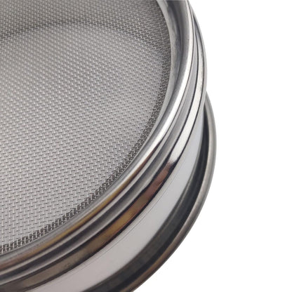 LABALPHA 70 Mesh Lab Sieves, Test Sieve #70 Mesh, 4'' Diameter, 304 Stainless Steel Wire Cloth (0.22mm)