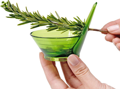 Chef'n ZipStrip Herb Stripper, Updated Design, Green
