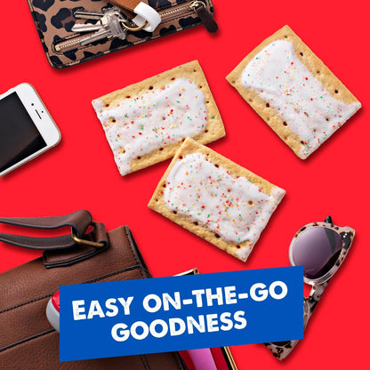 Pop-Tarts Toaster Pastries, Breakfast Foods, Kids Snacks, Value Pack, Frosted S'mores (64 Pop-Tarts)