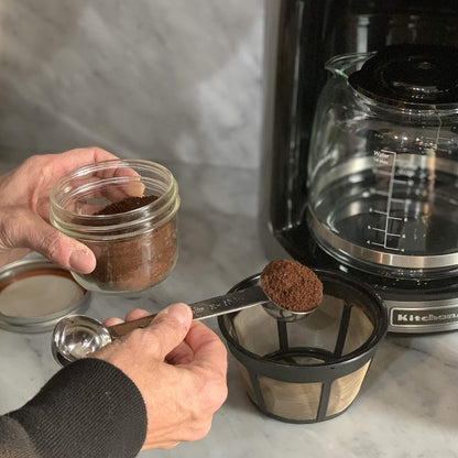 Fox Run 5140 Coffee Measure Scoop, 1 x 1.75 x 3.75 inches, Metallic