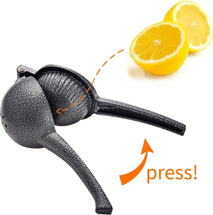 ARC, J-002 Cast Iron Lemon Lime Squeezer, Heavy Duty juicer hand press, Fresh citrus juicer press, Great for Juicing Oranges, Pomegranate, Lemons & Limes (2.4")