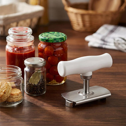 2Pcs Adjustable Jar Opener, Stainless Steel Labor-Saving Can Opener for Weak Hands Seniors, Universal Bottle Lid Gripper Tool for All Size Jars & Bottles