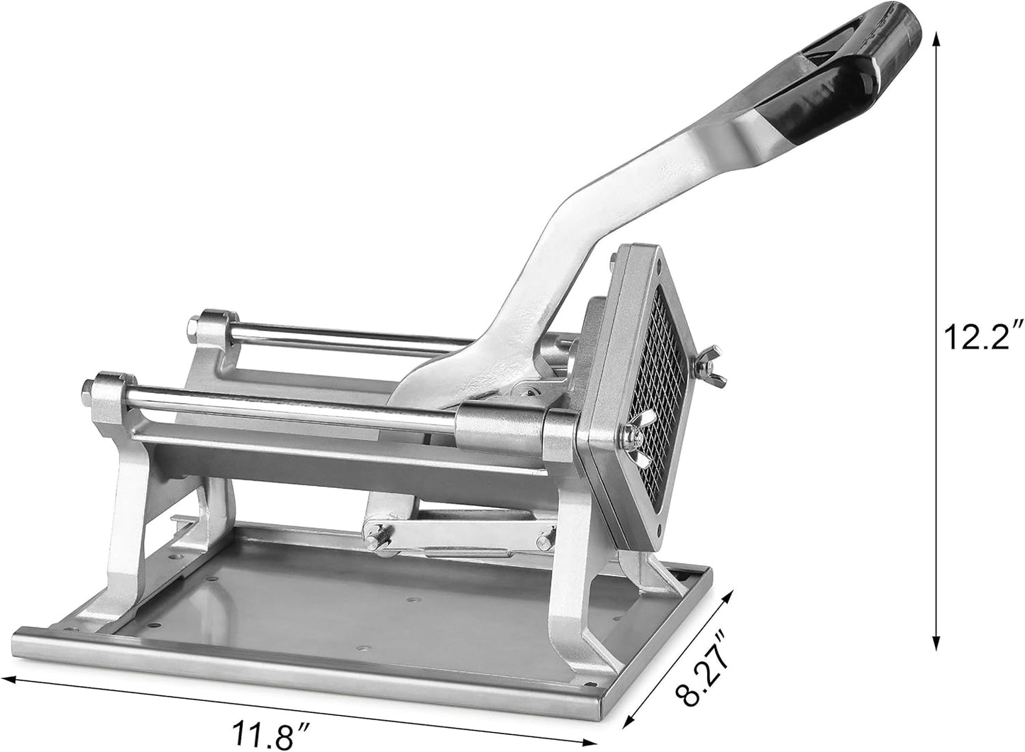 New Star Foodservice 7006872 Extra Heavy Duty French Fry Cutter 3/8" with Wall Bracket, Fixed Counter or Wall Mount