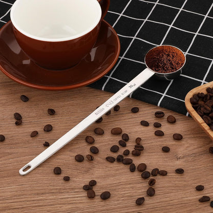 2 Tablespoon Coffee Scoop Stainless Steel Long Handle Measuring Spoon 2 tbsp Measuring spoon 30 ml Coffee Scoop 2 tablespoon Scoop for Ground Coffee