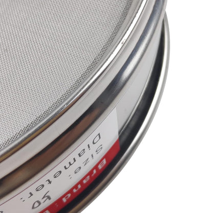 LABALPHA 120 Mesh Lab Sieves, #120 Mesh Test Sieve, 8'' Diameter, 304 Stainless Steel Wire Cloth (0.125mm)