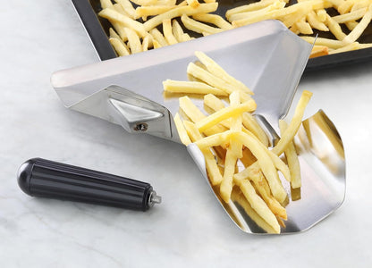 New Star Foodservice 42344 Stainless Steel Commercial French Fry Bagger with Left Handle