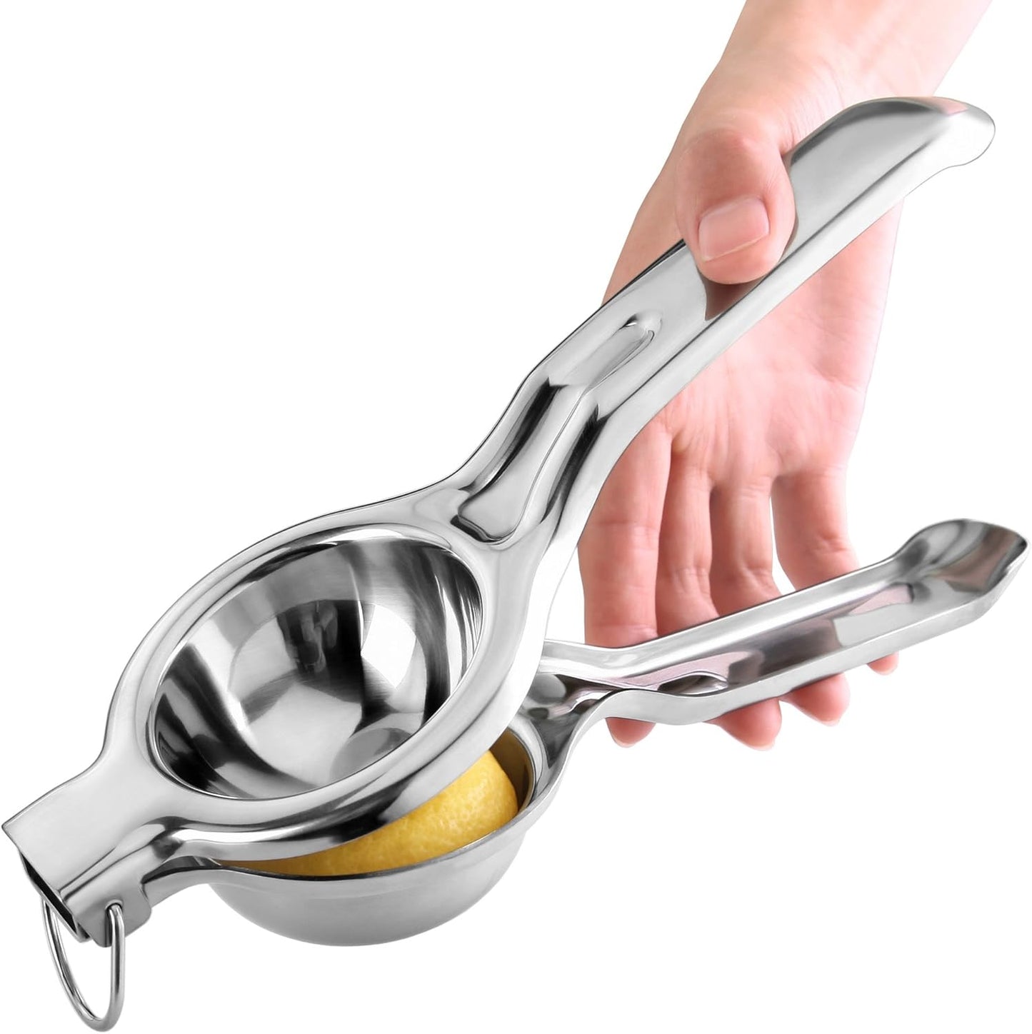 New Star Foodservice 42856 Enameled Aluminum Lemon Squeezer, Yellow