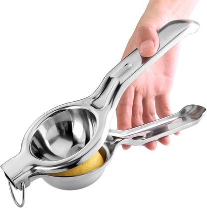 New Star Foodservice 42856 Enameled Aluminum Lemon Squeezer, Yellow