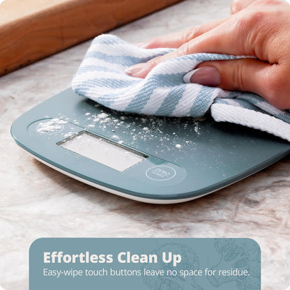 Greater Goods Food Scale – Digital Kitchen Scale, 1g Precision, Easy-Tare & Quick Conversion, Slim Compact Design, Durable & Portable | Ideal for Cooking, Baking & Meal Prep