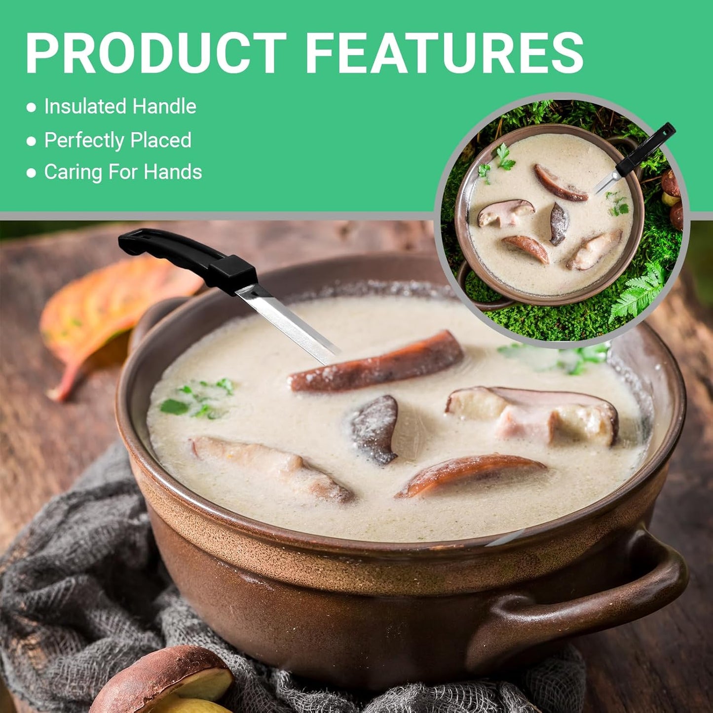 4PCS 3 oz Portion Control Serving Spoons,Measuring Ladle Scoops Food Utensils,Proportion Manage Slotted and Unslotted Scoops for Weight Loss/Kitchen(Creamy)