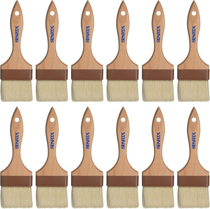 SPARTA Kitchen Basting Brush – 4037300 Basting Brush for Cooking Flat Boar Bristle Brush, Hardwood Handle for Kitchens, Restaurants, Catering, High Heat Food Prep, 1.5in