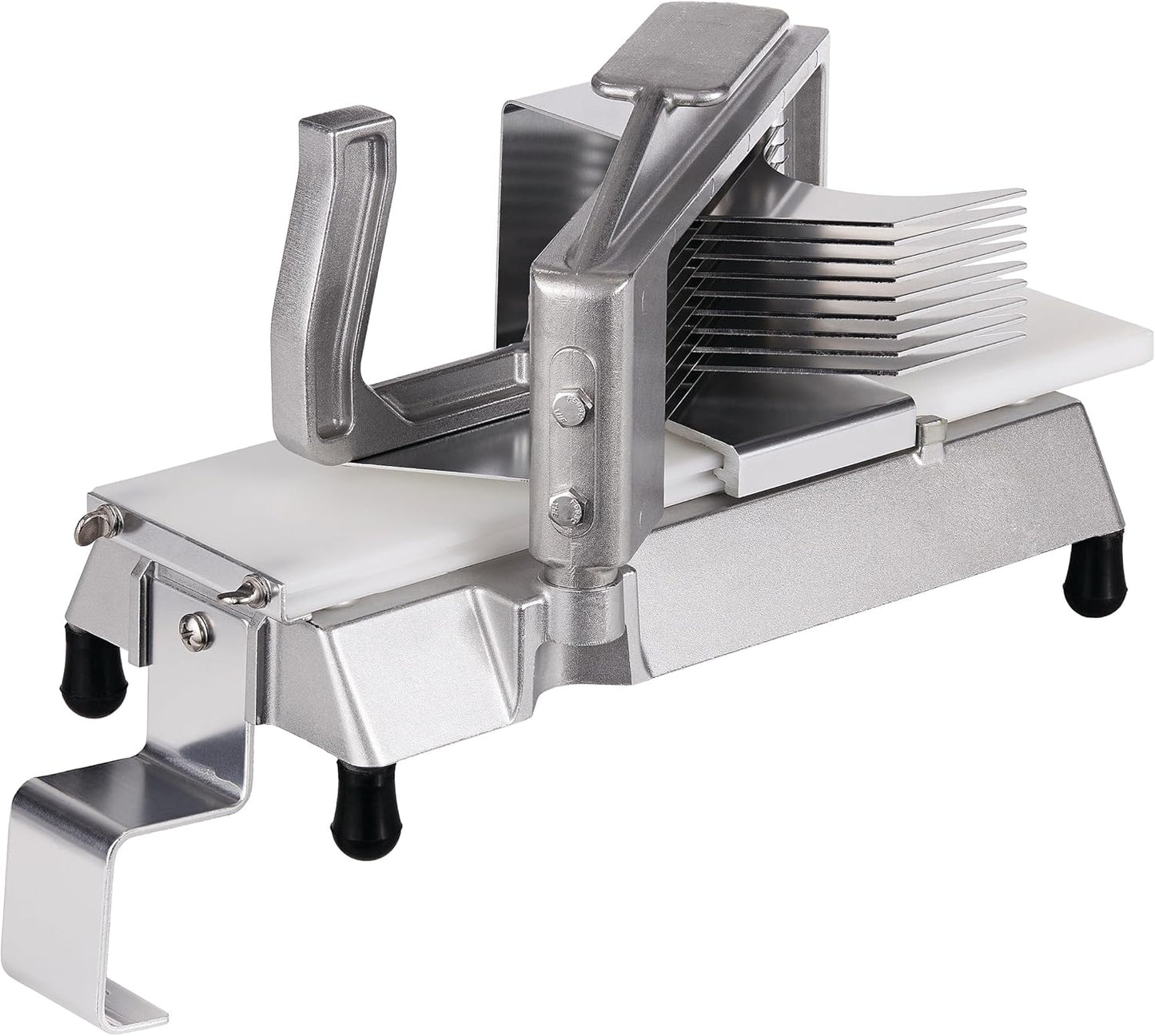 Commercial Tomato Slicer, 3/16" Slice, Stainless Steel Blades, NSF Certified for Restaurants (29A-014-3/16)